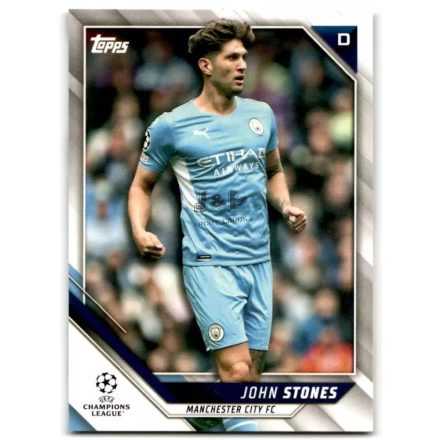 2021-22 Topps UEFA Champions League #152 John Stones