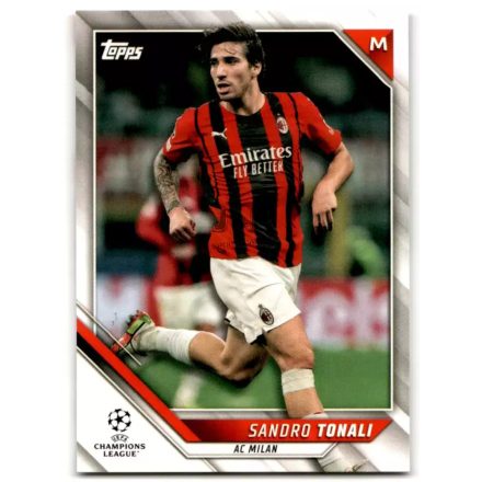 2021-22 Topps UEFA Champions League #165 Sandro Tonali