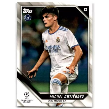 2021-22 Topps UEFA Champions League #166 Miguel Gutierrez