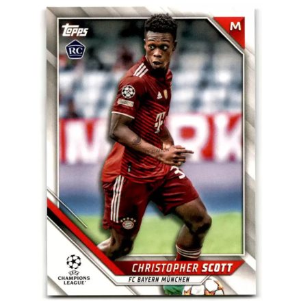 2021-22 Topps UEFA Champions League #173 Christopher Scott