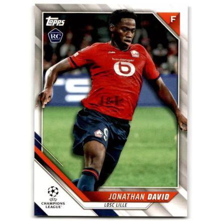 2021-22 Topps UEFA Champions League #176 Jonathan David