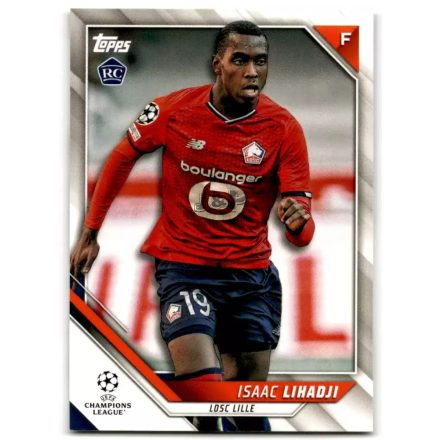 2021-22 Topps UEFA Champions League #185 Isaac Lihadji