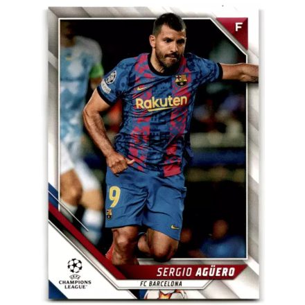 2021-22 Topps UEFA Champions League #187 Sergio Aguero