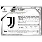 2021-22 Topps UEFA Champions League Speckle Foil #30 Weston McKennie