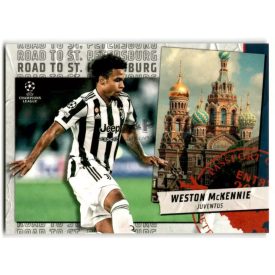   2021-22 Topps UEFA Champions League Road to St. Petersburg #RSP08 Weston McKennie