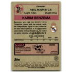 2021-22 Topps UEFA Champions League '75-76 Footballer #7501 Karim Benzema