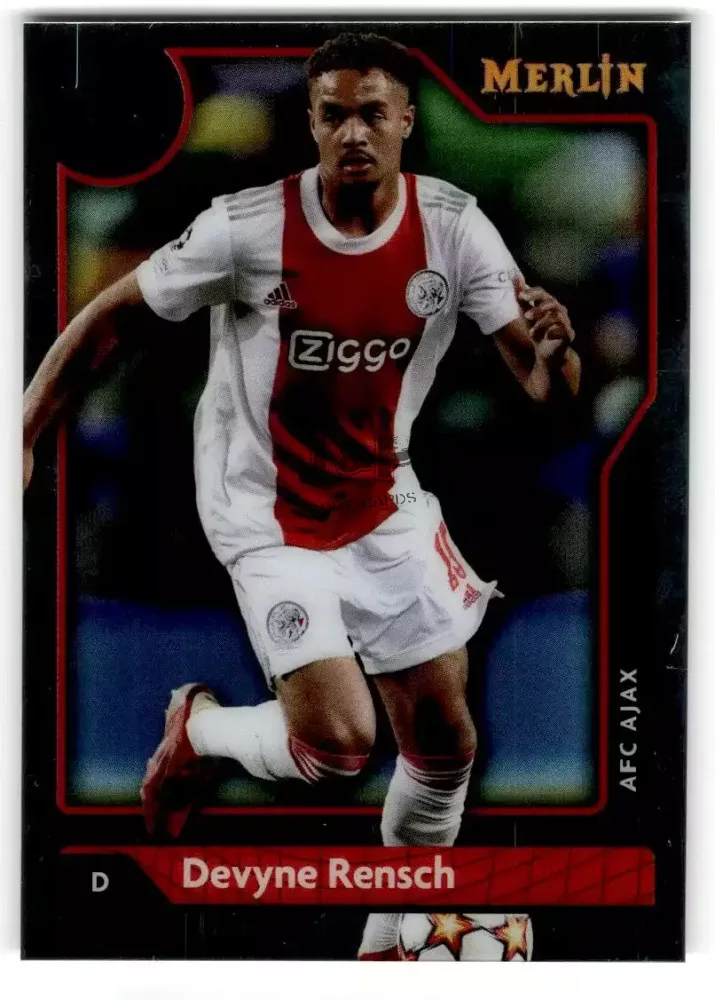 2021-22 Merlin UEFA Champions League #63 Devyne Rensch - Spo