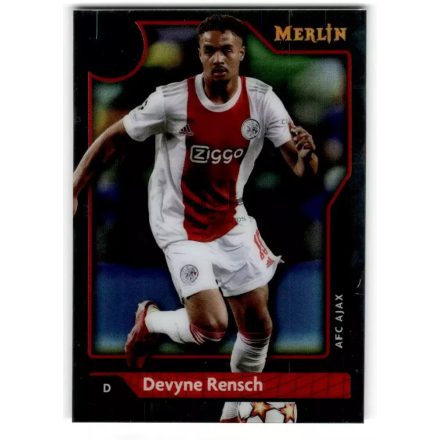 2021-22 Merlin UEFA Champions League #63 Devyne Rensch