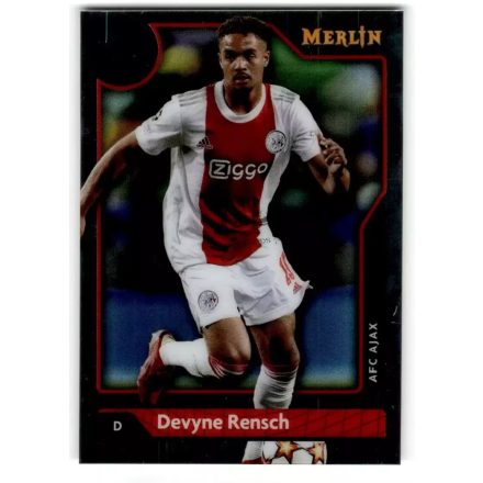 2021-22 Merlin UEFA Champions League #63 Devyne Rensch