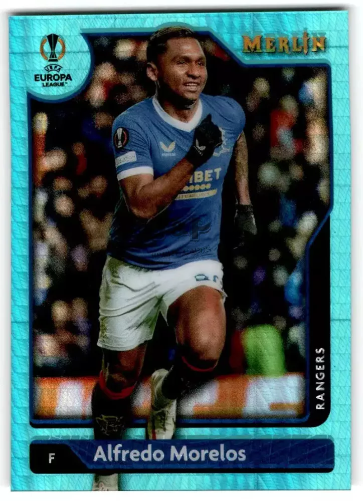 2021-22 Merlin UEFA Champions League Aqua Prism Refractors