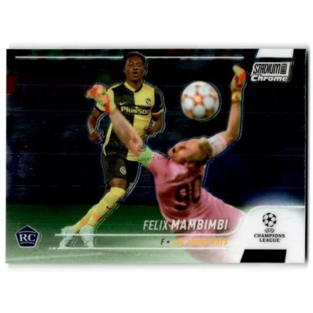 2021-22 Stadium Club Chrome UEFA Champions League #37 Felix Mambimbi
