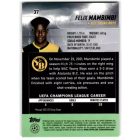 2021-22 Stadium Club Chrome UEFA Champions League #37 Felix Mambimbi
