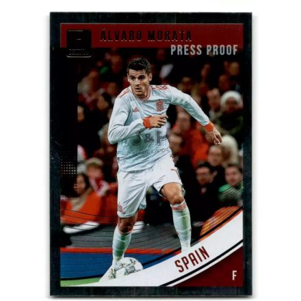 2018-19 Donruss Press Proof Silver #162 Alvaro Morata