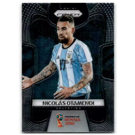 2018 Panini Prizm World Cup #9 Nicolas Otamendi