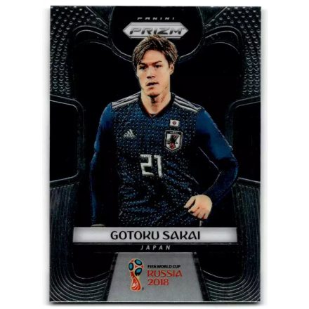 2018 Panini Prizm World Cup #124 Gotoku Sakai