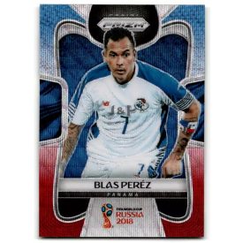   2018 Panini Prizm World Cup Prizms Red and Blue Wave #217 Blas Perez