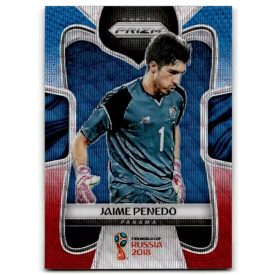   2018 Panini Prizm World Cup Prizms Red and Blue Wave #222 Jaime Penedo