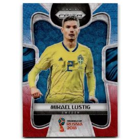   2018 Panini Prizm World Cup Prizms Red and Blue Wave #233 Mikael Lustig