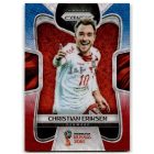 2018 Panini Prizm World Cup Prizms Red and Blue Wave #266 Christian Eriksen