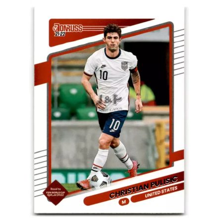 2021-22 Donruss #160 Christian Pulisic