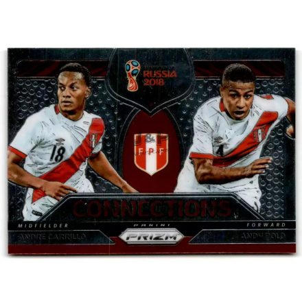 2018 Panini Prizm World Cup Connections #15 Andre Carrillo/Andy Polo