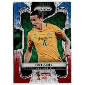   2018 Panini Prizm World Cup Prizms Red and Blue Wave #270 Tim Cahill