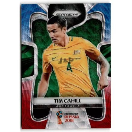 2018 Panini Prizm World Cup Prizms Red and Blue Wave #270 Tim Cahill