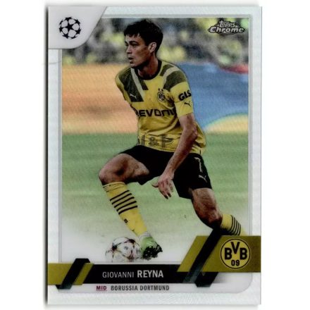 2022-23 Topps Chrome UEFA Club Competitions Refractors #69 Giovanni Reyna