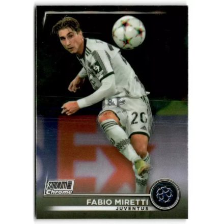 2022-23 Stadium Club Chrome UEFA #36 Fabio Miretti