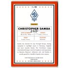 2015 Donruss #92 Christopher Samba