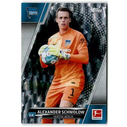 2021-22 Topps Bundesliga Sparkle Foil #16 Alexander Schwolow