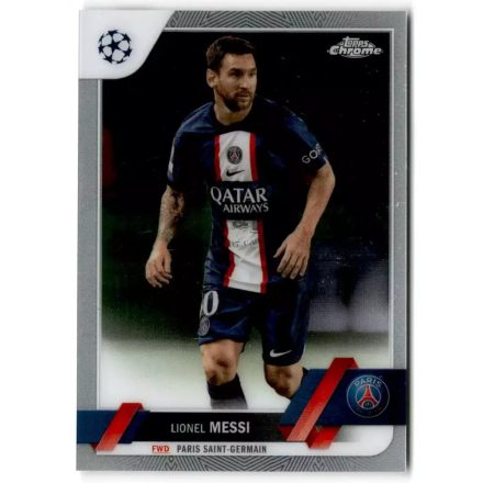 2022-23 Topps Chrome UEFA Club Competitions #1 Lionel Messi