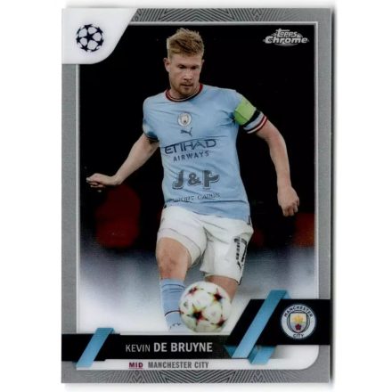 2022-23 Topps Chrome UEFA Club Competitions #33 Kevin De Bruyne