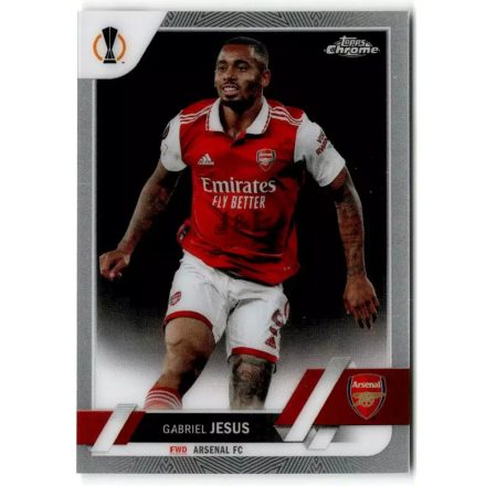 2022-23 Topps Chrome UEFA Club Competitions #38 Gabriel Jesus