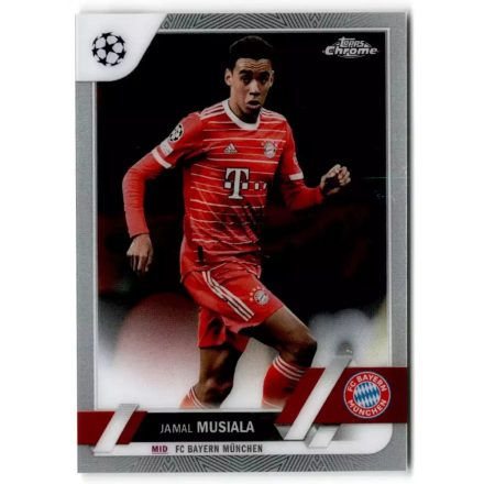 2022-23 Topps Chrome UEFA Club Competitions #42 Jamal Musiala