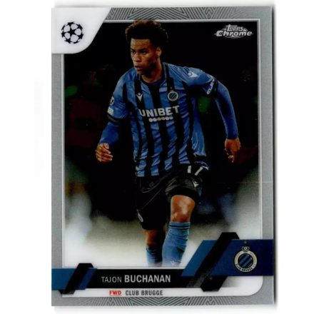 2022-23 Topps Chrome UEFA Club Competitions #44 Tajon Buchanan