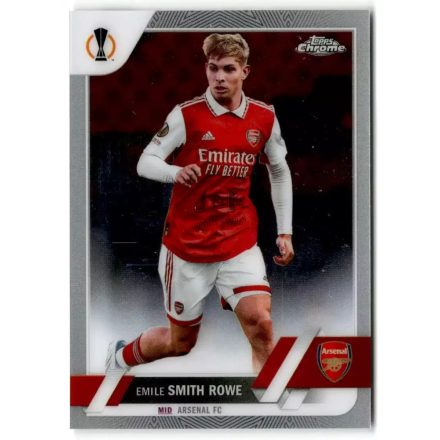 2022-23 Topps Chrome UEFA Club Competitions #55 Emile Smith Rowe