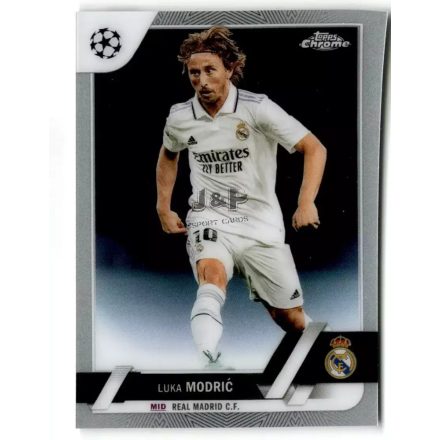 2022-23 Topps Chrome UEFA Club Competitions #62 Luka Modric