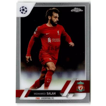 2022-23 Topps Chrome UEFA Club Competitions #71 Mohamed Salah