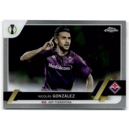 2022-23 Topps Chrome UEFA Club Competitions #77 Nicolas Gonzalez