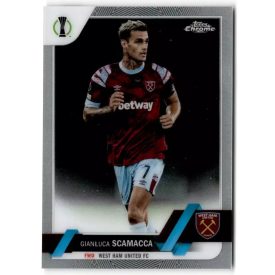   2022-23 Topps Chrome UEFA Club Competitions #94 Gianluca Scamacca