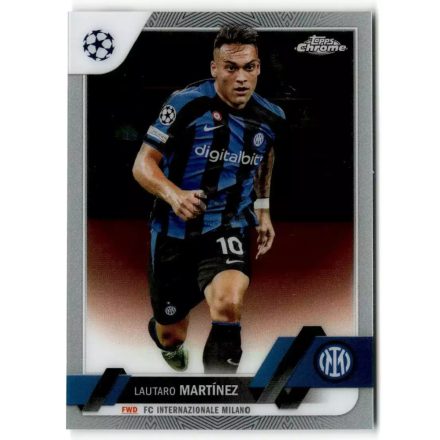 2022-23 Topps Chrome UEFA Club Competitions #97 Lautaro Martinez