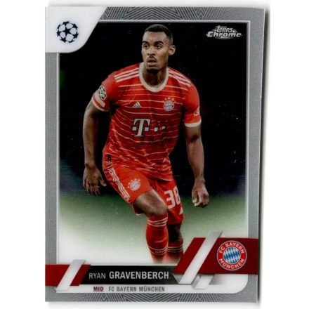 2022-23 Topps Chrome UEFA Club Competitions #120 Ryan Gravenberch