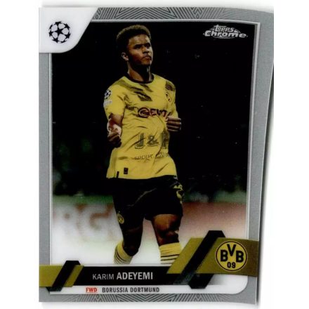 2022-23 Topps Chrome UEFA Club Competitions #122 Karim Adeyemi