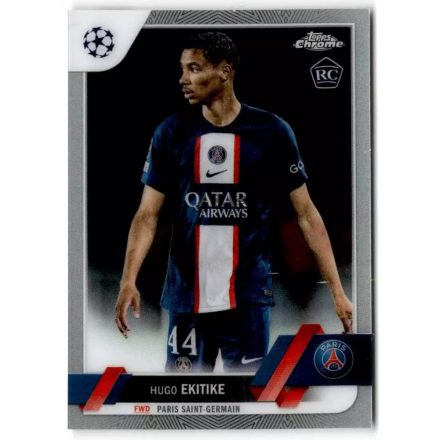 2022-23 Topps Chrome UEFA Club Competitions #125 Hugo Ekitike