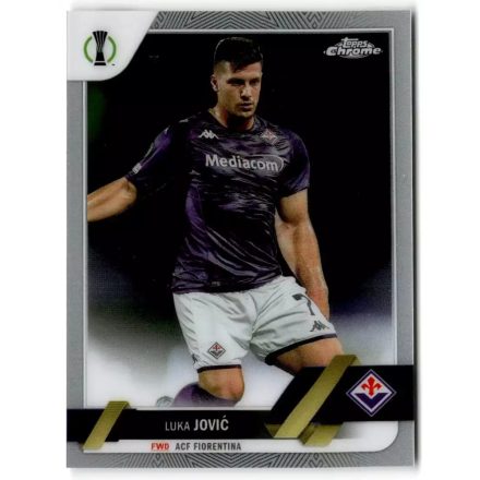 2022-23 Topps Chrome UEFA Club Competitions #133 Luka Jovic