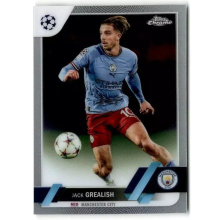 2022-23 Topps Chrome UEFA Club Competitions #142 Jack Grealish