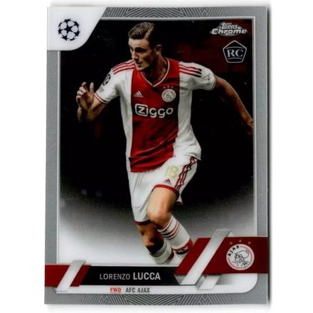 2022-23 Topps Chrome UEFA Club Competitions #143 Lorenzo Lucca