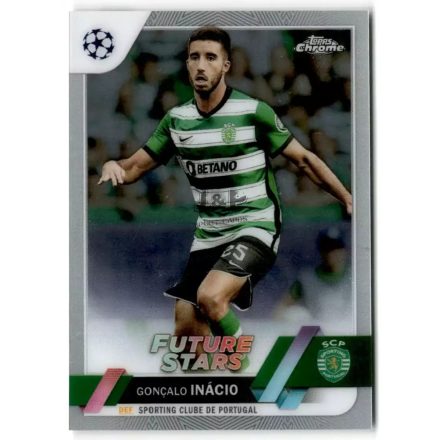 2022-23 Topps Chrome UEFA Club Competitions #160 Goncalo Inacio FS