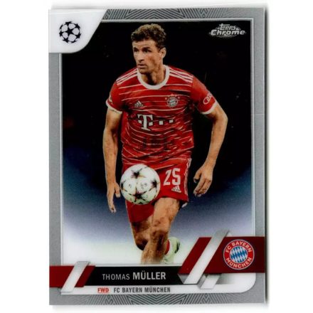 2022-23 Topps Chrome UEFA Club Competitions #187 Thomas Muller